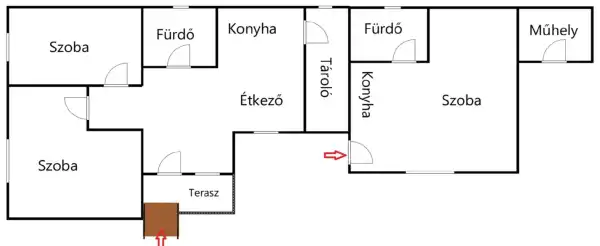 Eladó családi ház, Keszthely 3 szoba 120 m² 87 M Ft