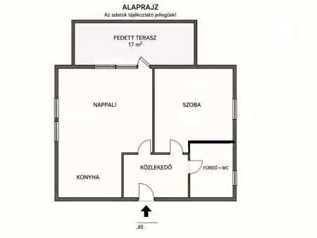 Eladó téglalakás, Vonyarcvashegy 2 szoba 50 m² 49 M Ft